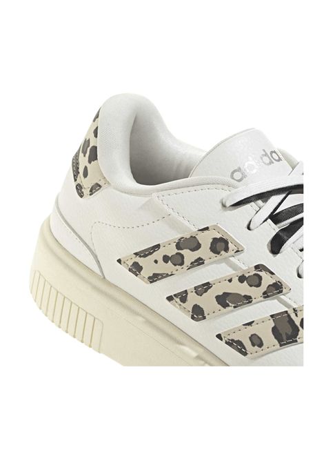 Adidas Courtblock Bold Shoes Beige Animalier Women ADIDAS CORE | Sneakers | KI2642-